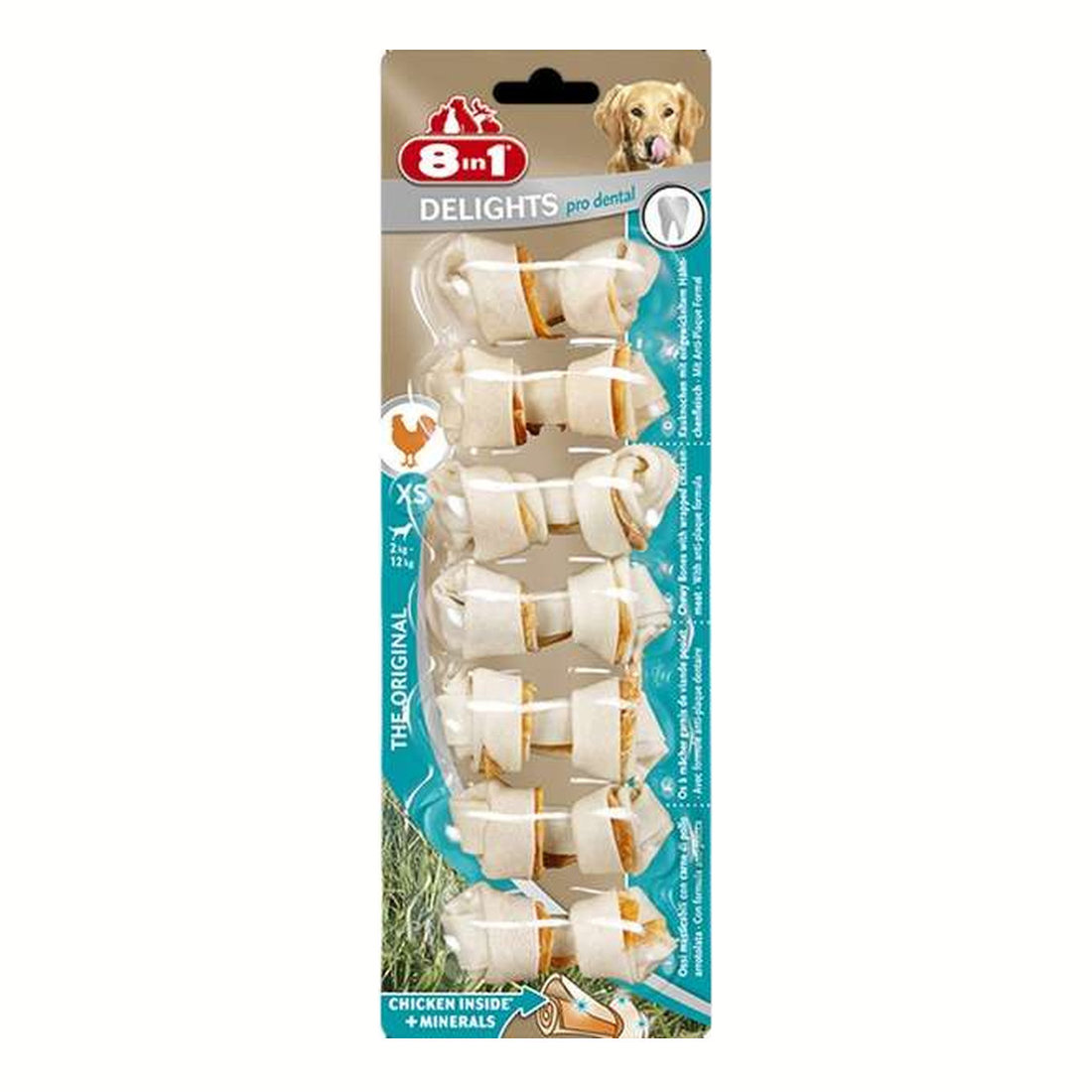 DS 8in1 Delights Pro Dental XS 7pcs 84g