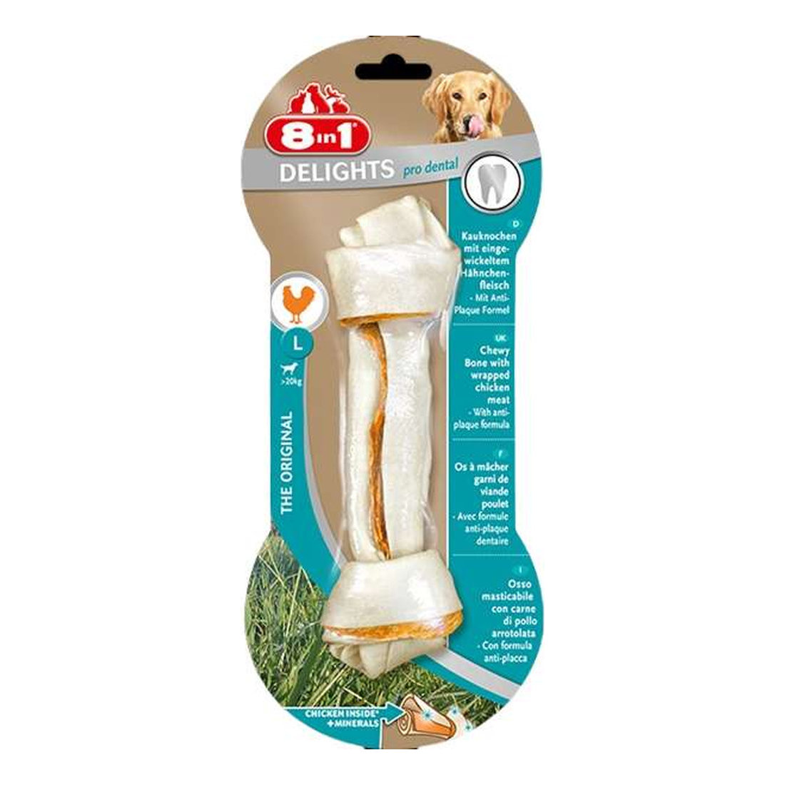 DS 8in1 Delights Pro Dental L 1pc 120g