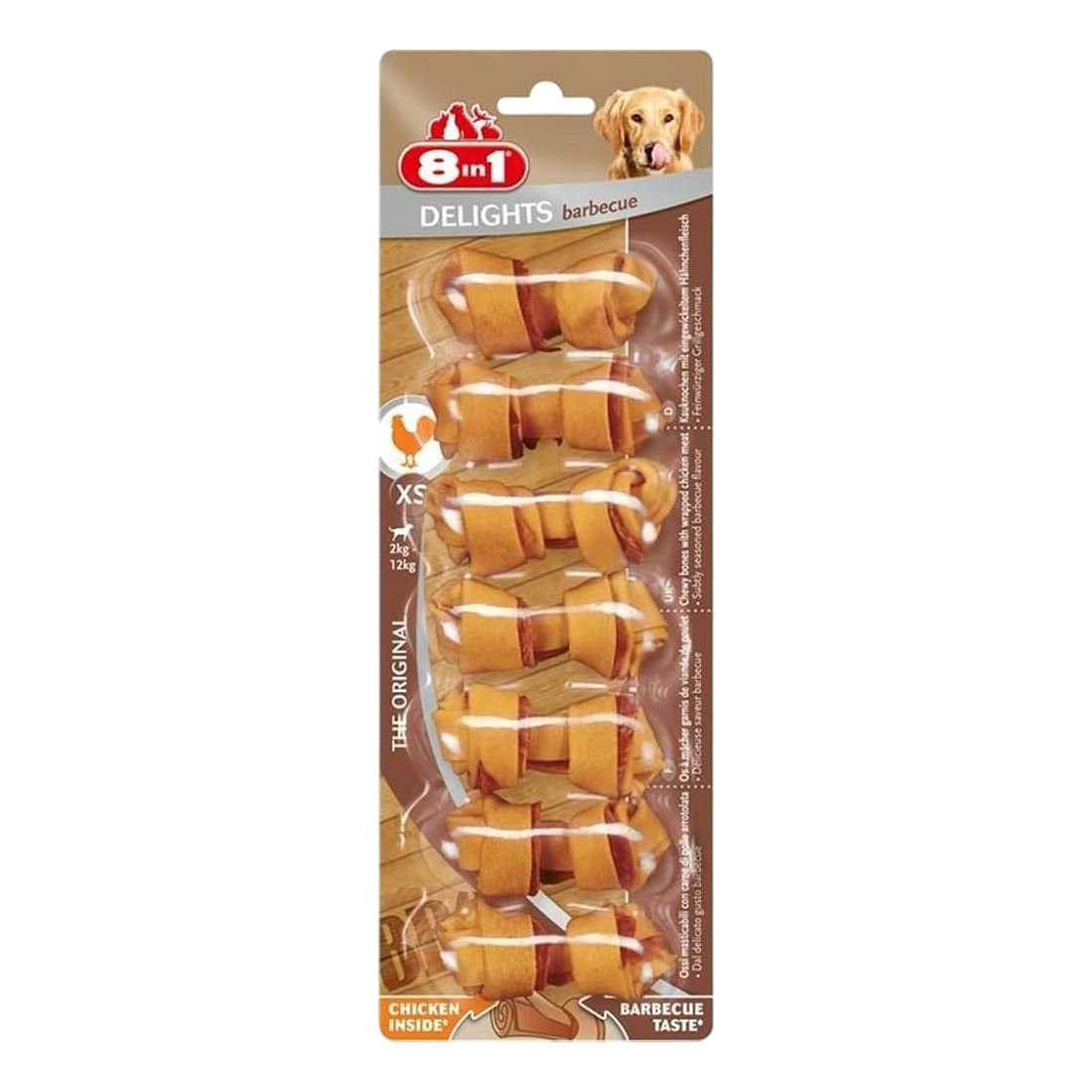 DS 8in1 Delights Barbecue XS 7pcs 84g