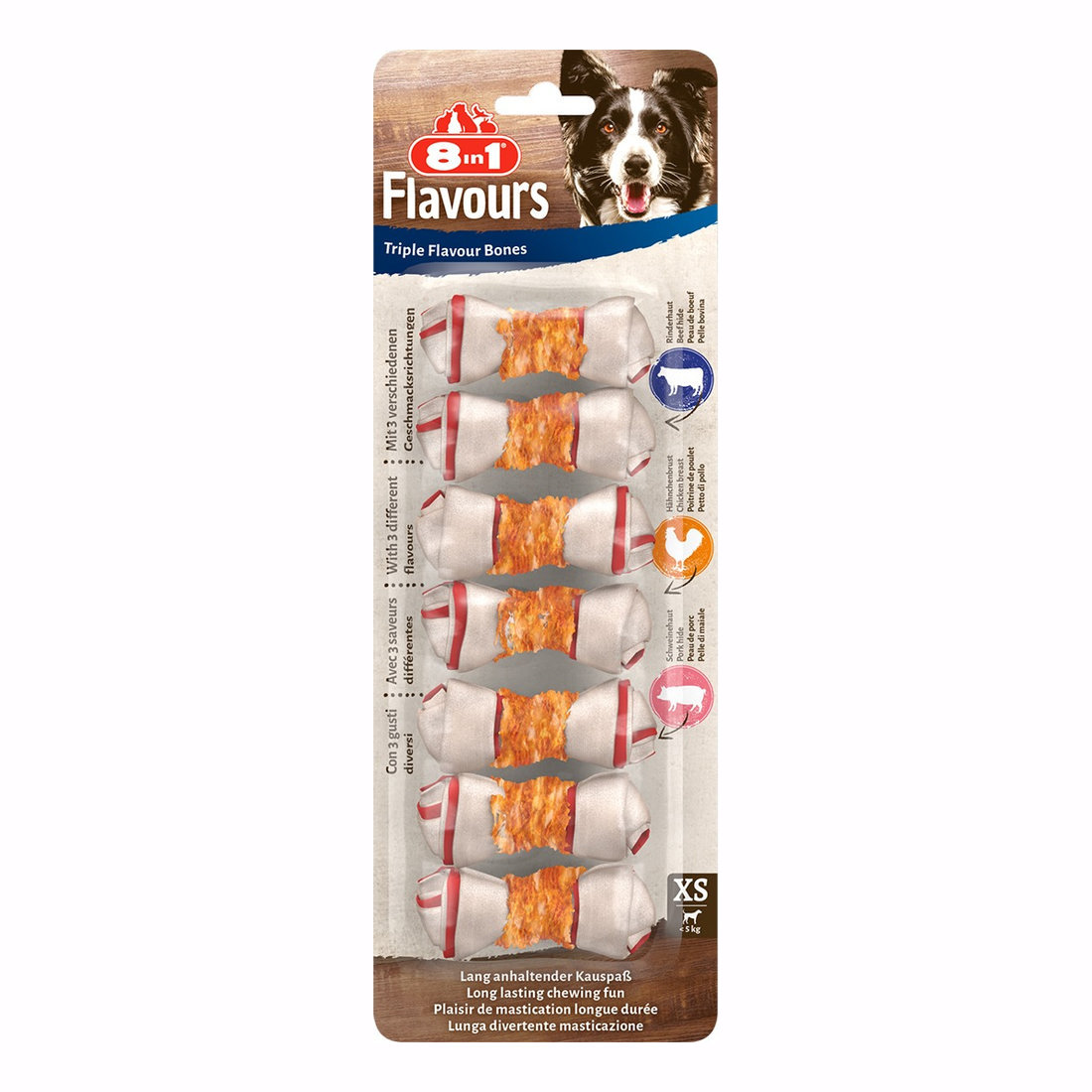 DS 8in1 Triple Flavour XS 7pcs 98g