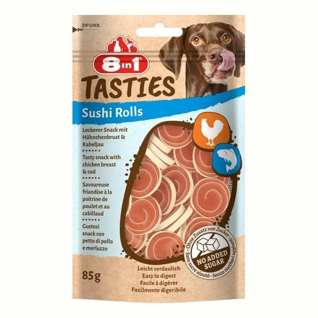 DS 8in1 Tasties Sushi Rolls 85g