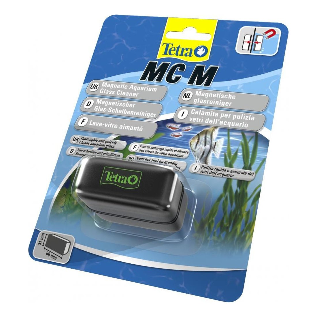 Tetra Magnetic Glass Cleaner L