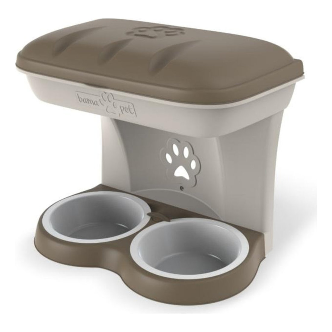 FOOD STAND MAXI TAUPE 50x29x52cm