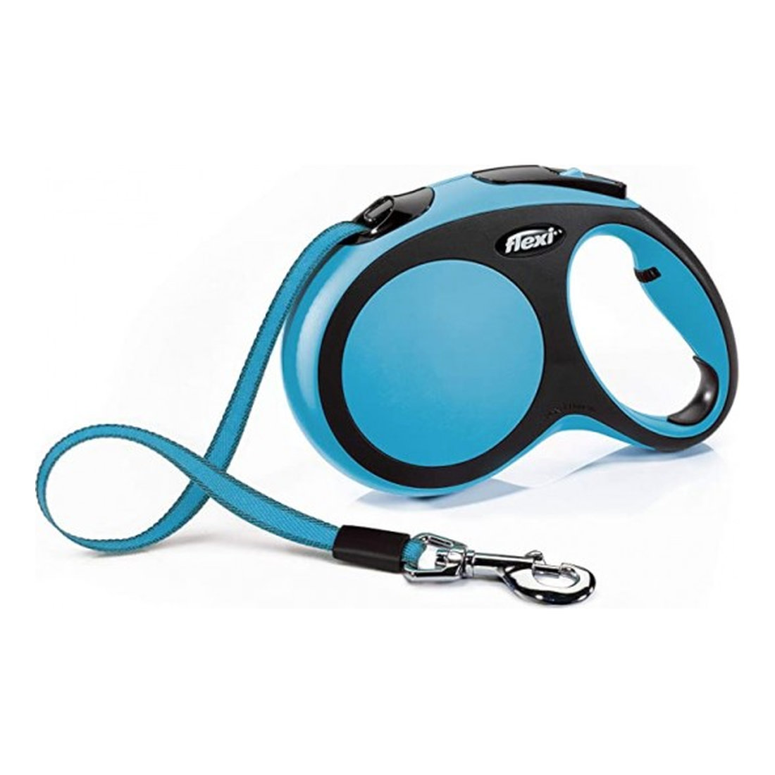 Leash Tape Comfort M 5m BLUE