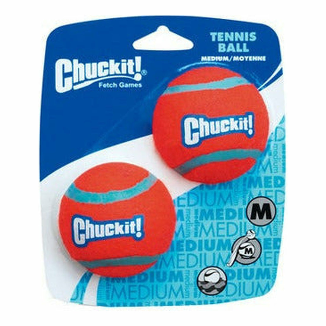 Chuckit Tennis Ball 2pcs Medium