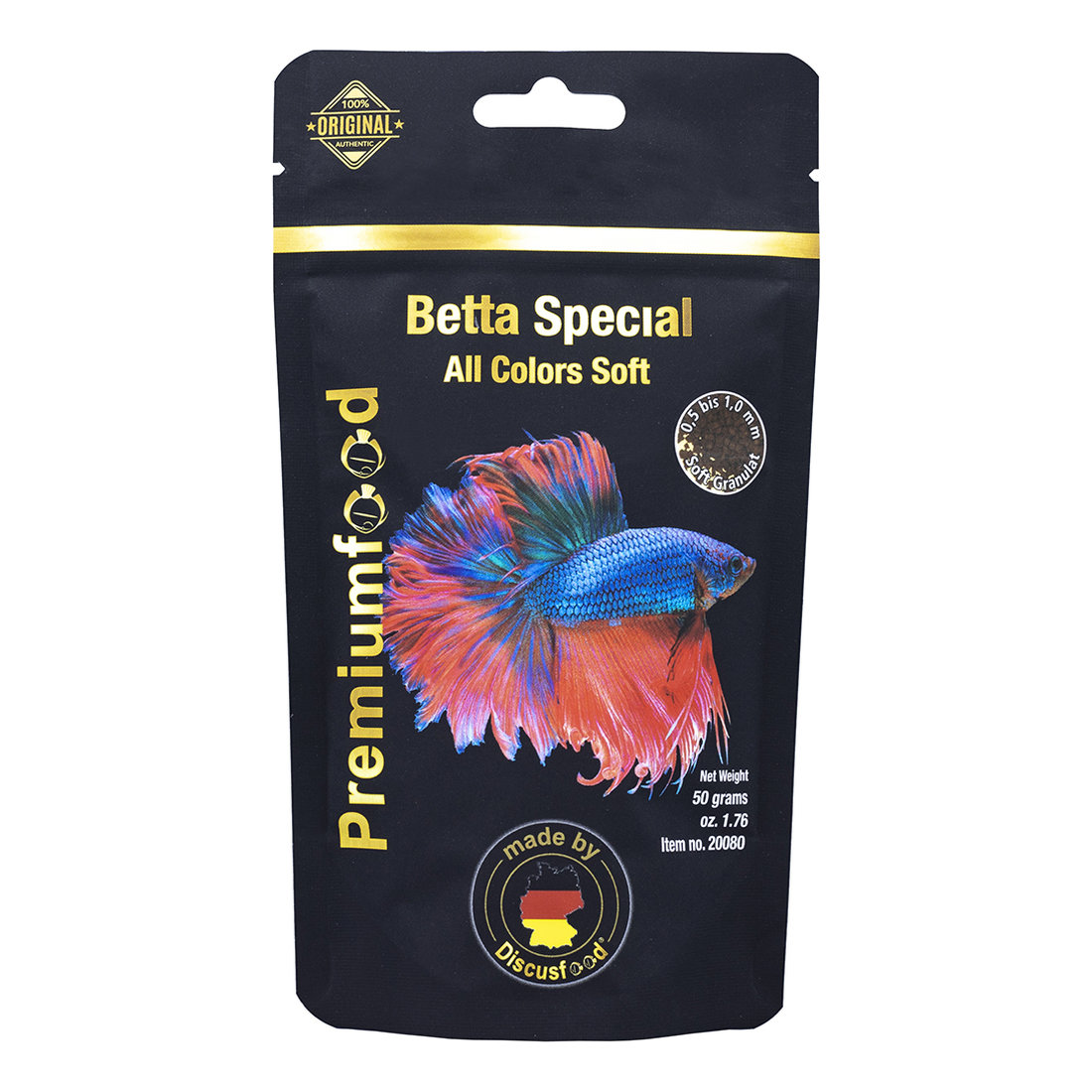 Discusfood - Betta Special All Colors Soft 50g