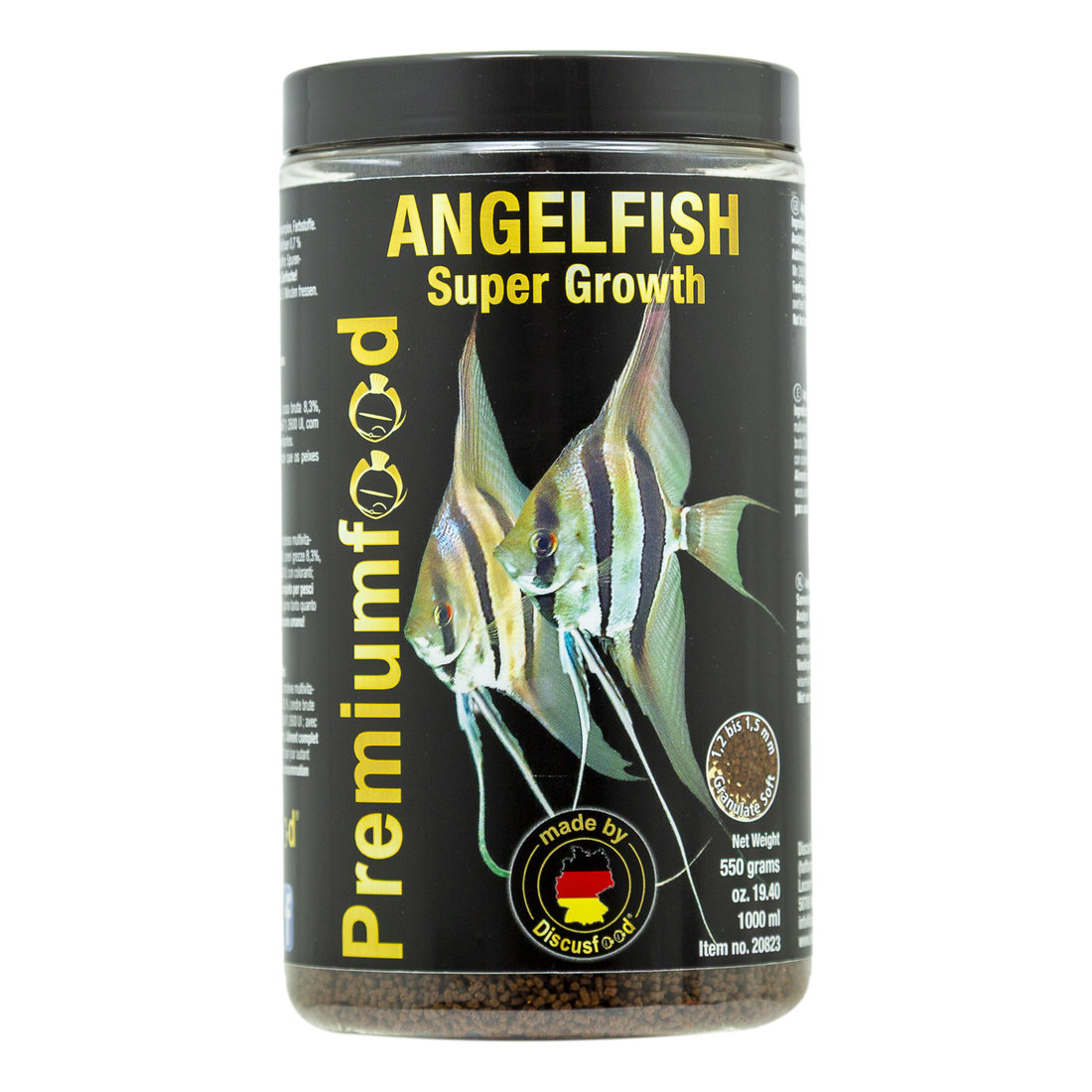 Discusfood - Angelfish Supergrowth 550g