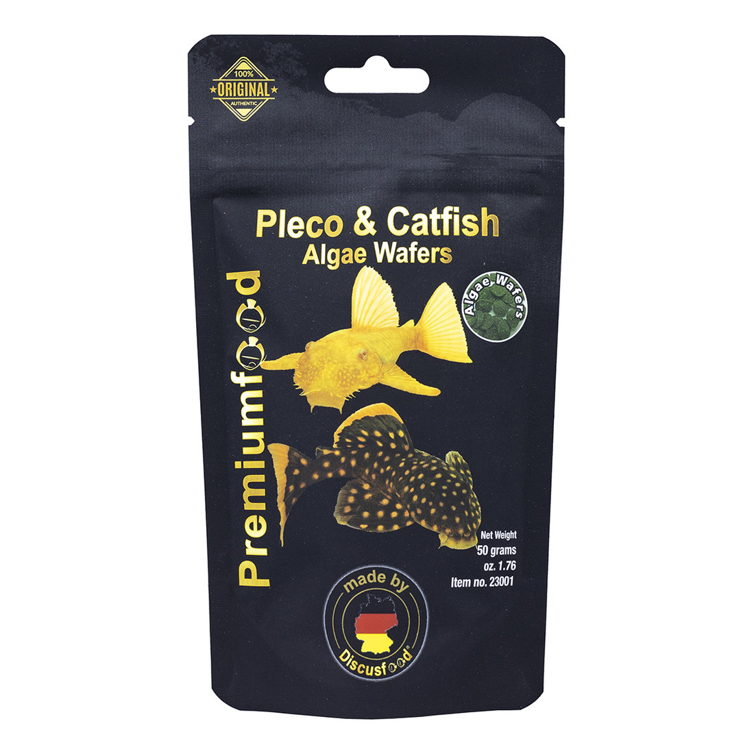 Discusfood - Pleco and Catfish Algae Wafers 50g