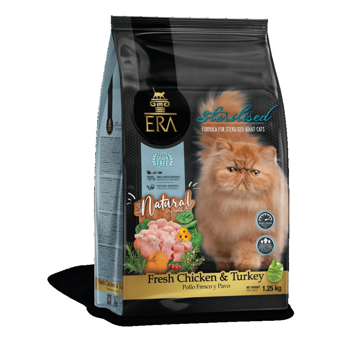ERA Cat Sterilised Adult - Chicken & Turkey 1.25kg