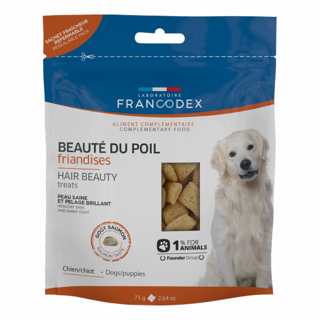 FRANCODEX - Puppy/Dog Hair Beauty Treats 75g