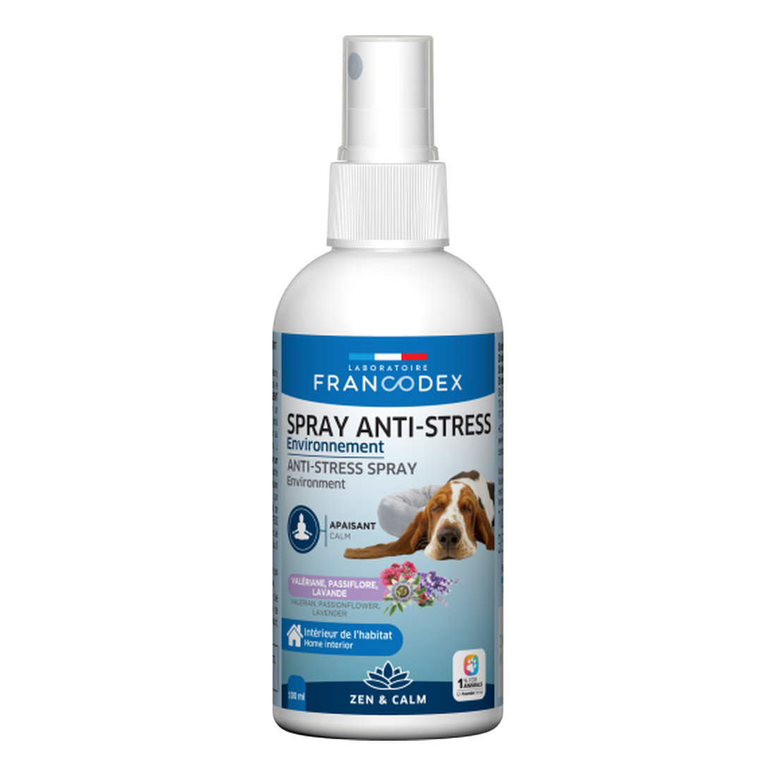 FRANCODEX - Puppy/Dog Anti-Stress Spray Environment 100ml