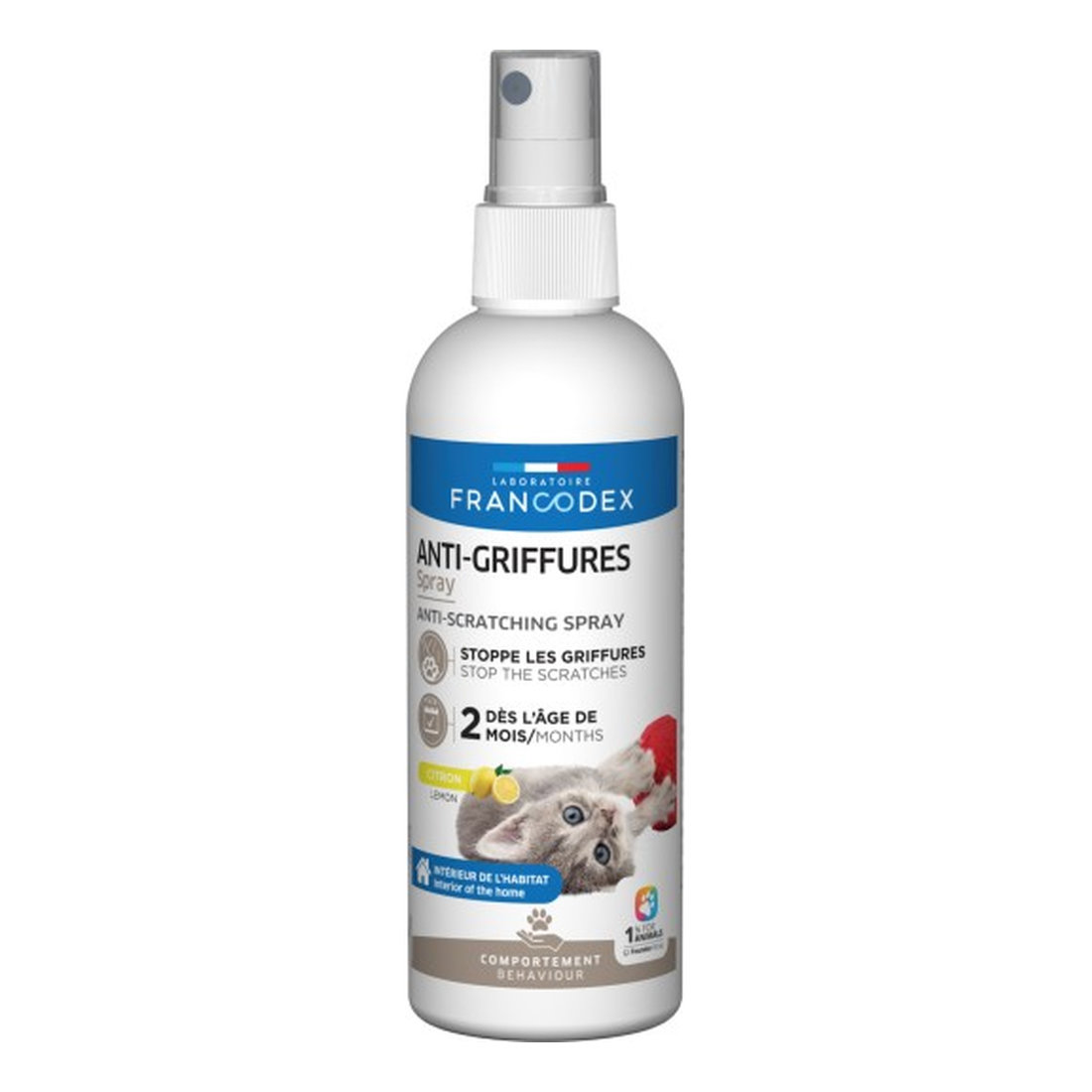 FRANCODEX - Kitten/Cat Anti-Scratching 200ml