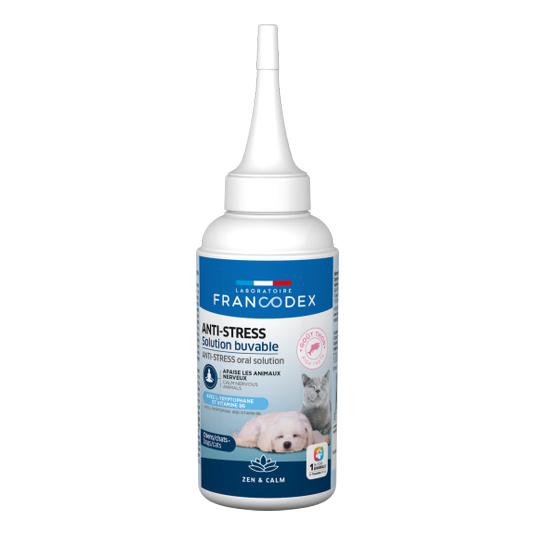 FRANCODEX - Dogs/Cats Anti-Stress Oral Solution 100ml