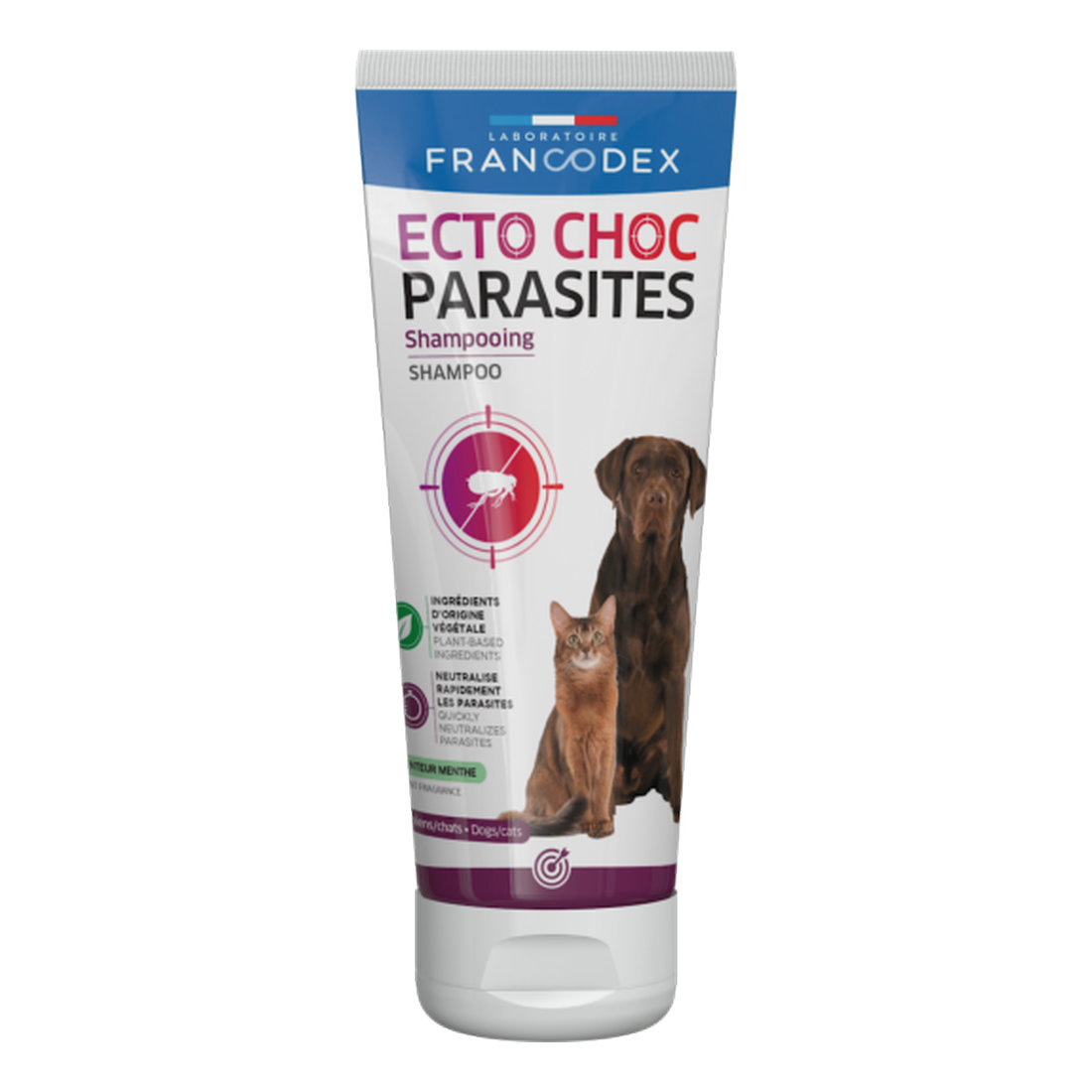 FRANCODEX - Cat/Dog Shampoo Ecto Choc Parasites 200ml