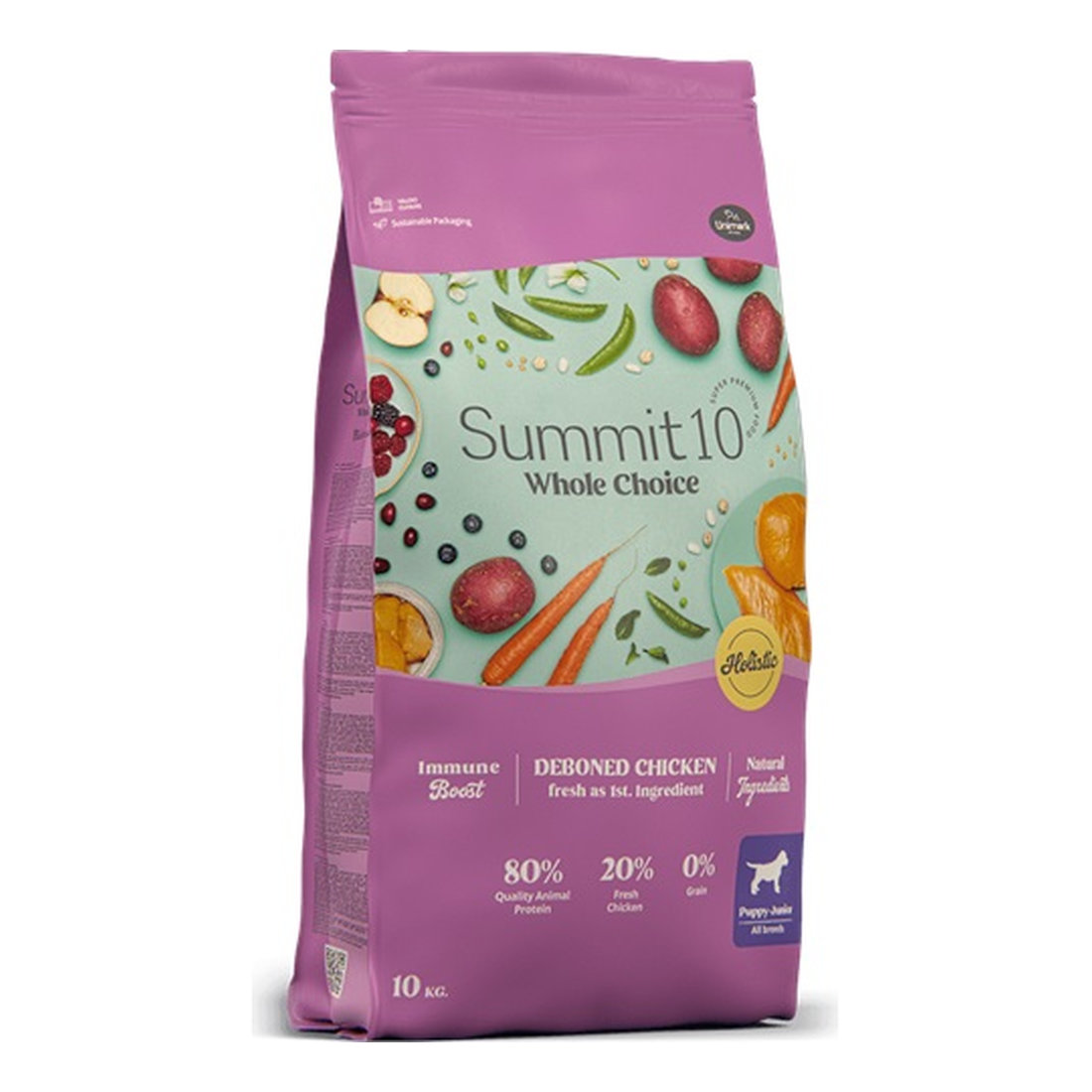 SUMMIT 10 PUPPY ALL BREEDS CHK/RICE 3KG