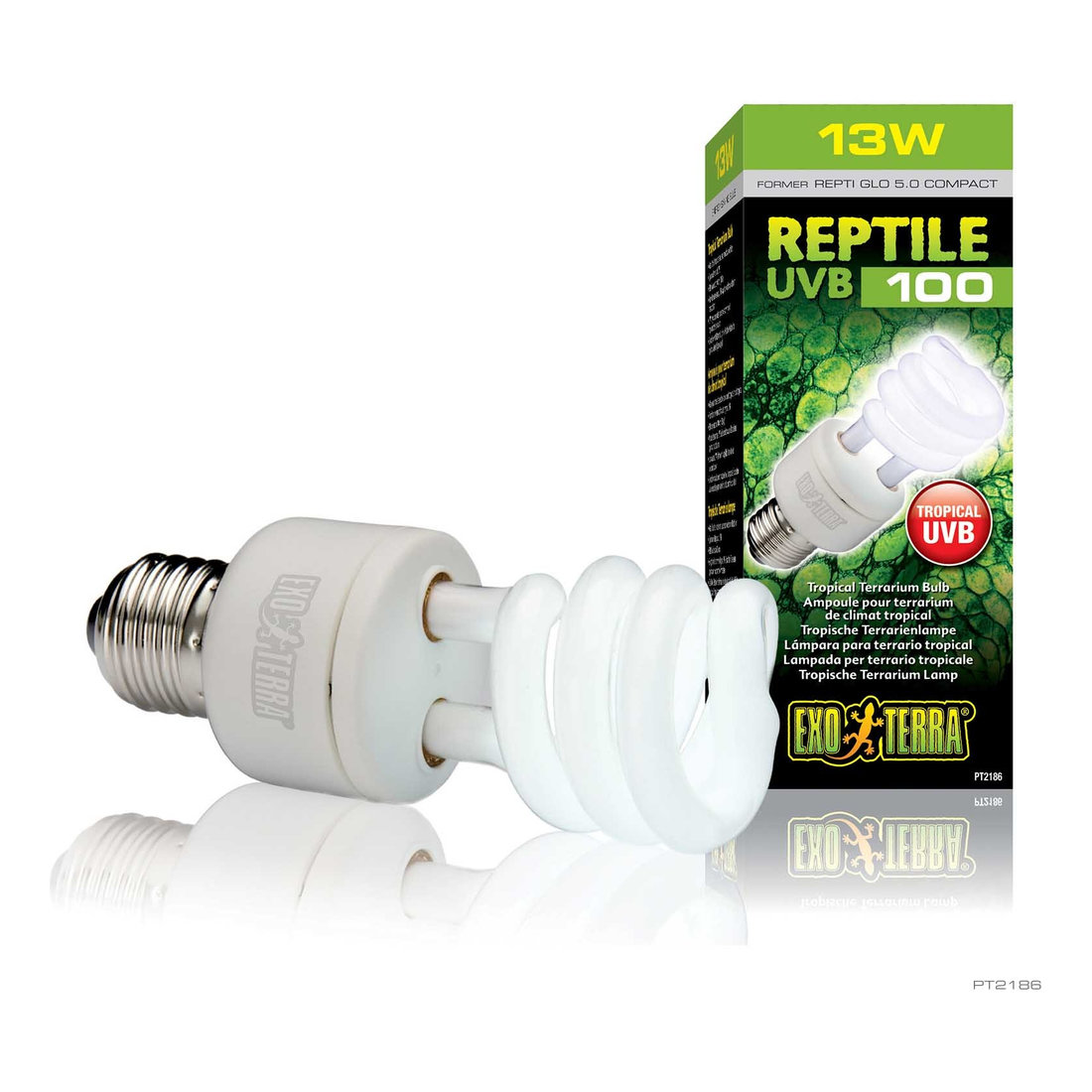 EXO TERRA REPTILE LAMP UVB 100, 13 WATT