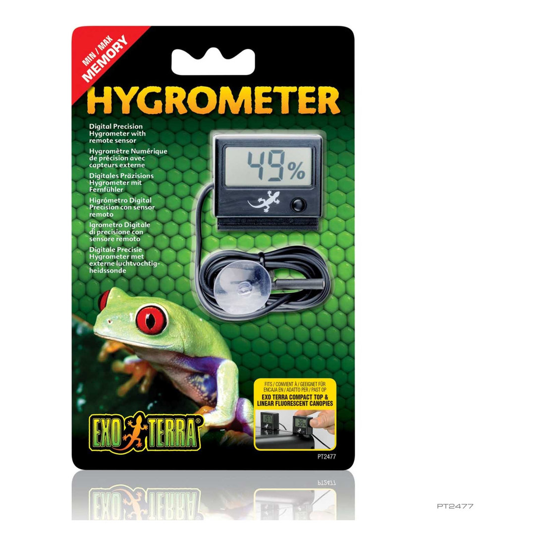 EXO TERRA DIGITAL HYGROMETER