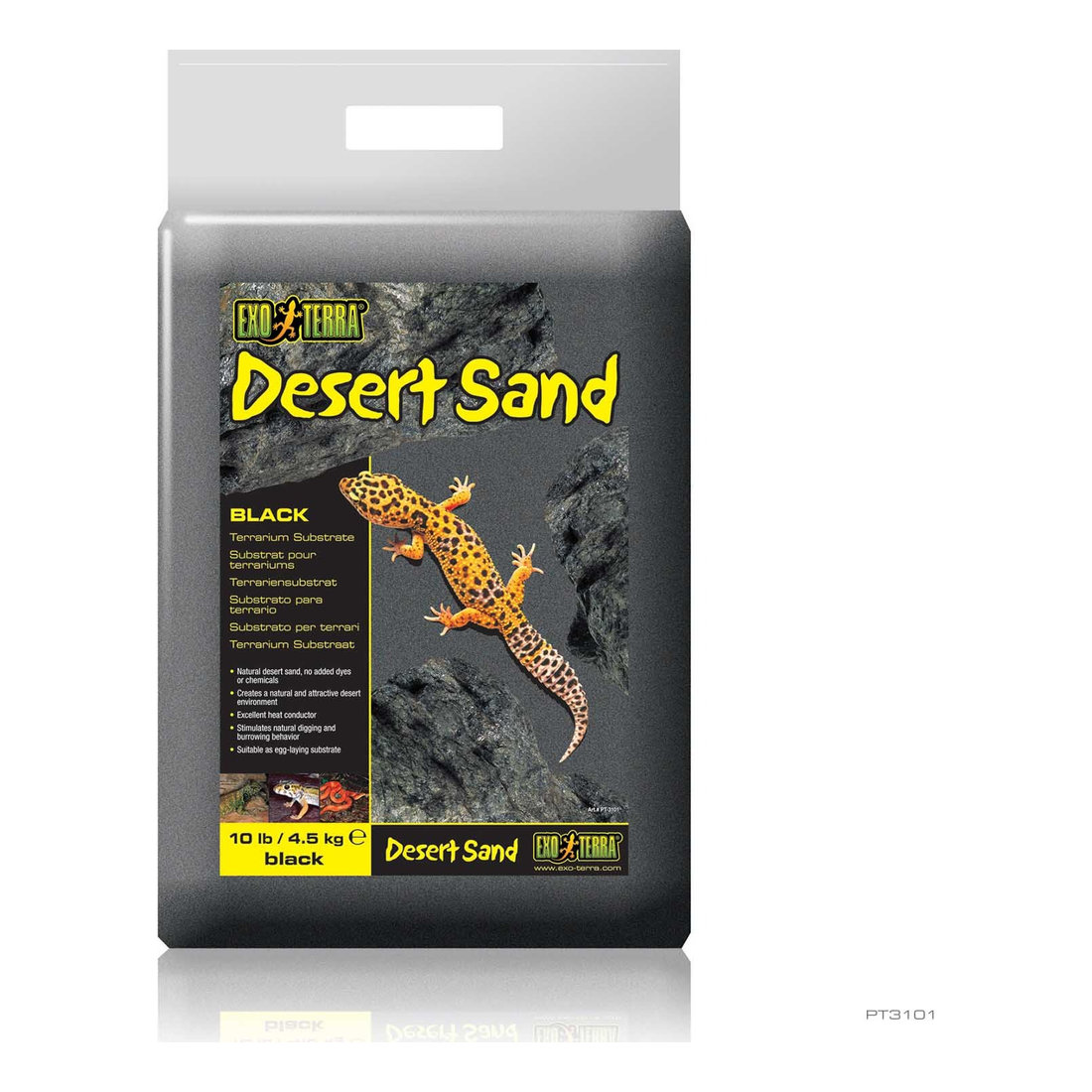 EXO TERRA TERRARIUM DESERT SAND BLACK 4.5kg