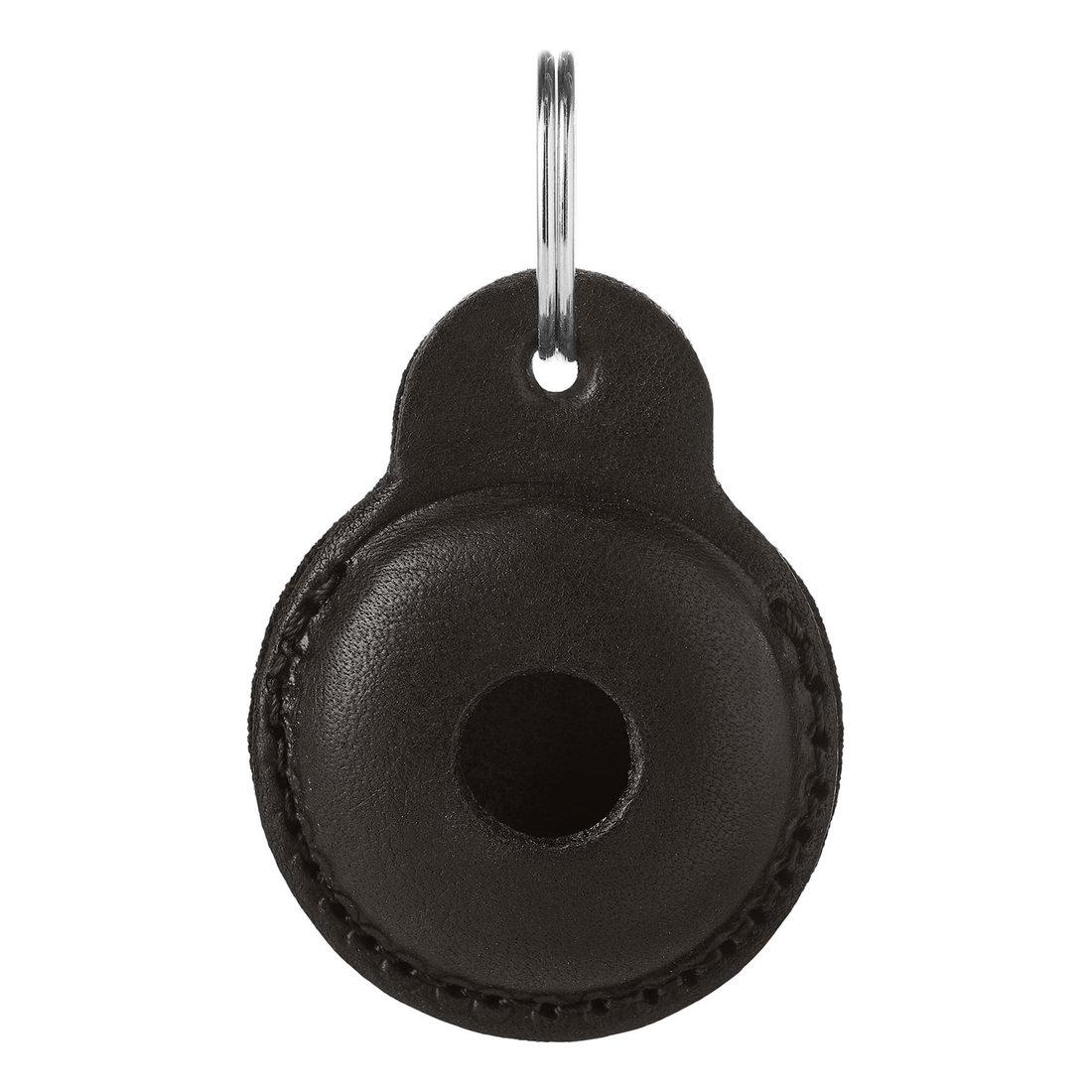 Leather AirTag-Holder Viborg Black