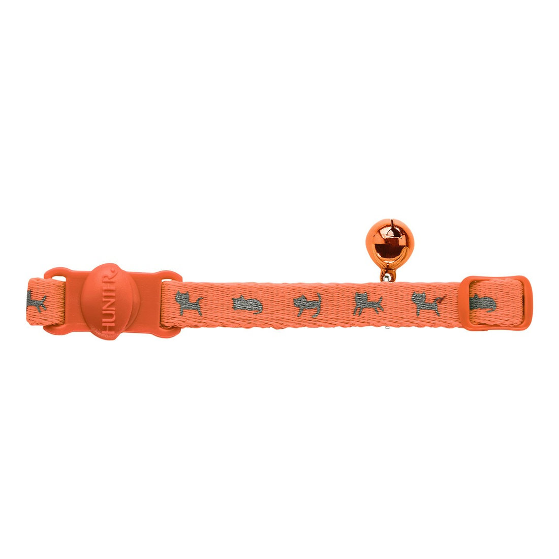 Cat Collar Nylon Neon Orange