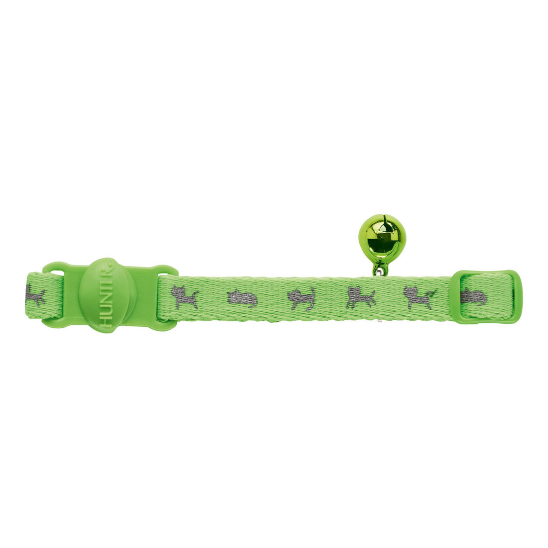 Cat Collar Nylon Neon Green