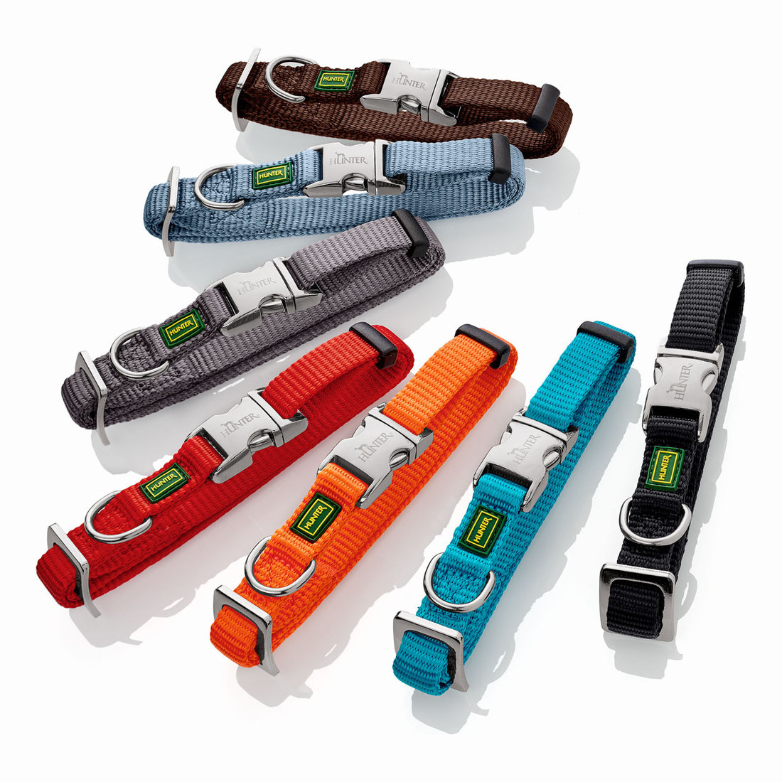 Collar VB Alu-Strong S 1.5cm, 30-45cm Black