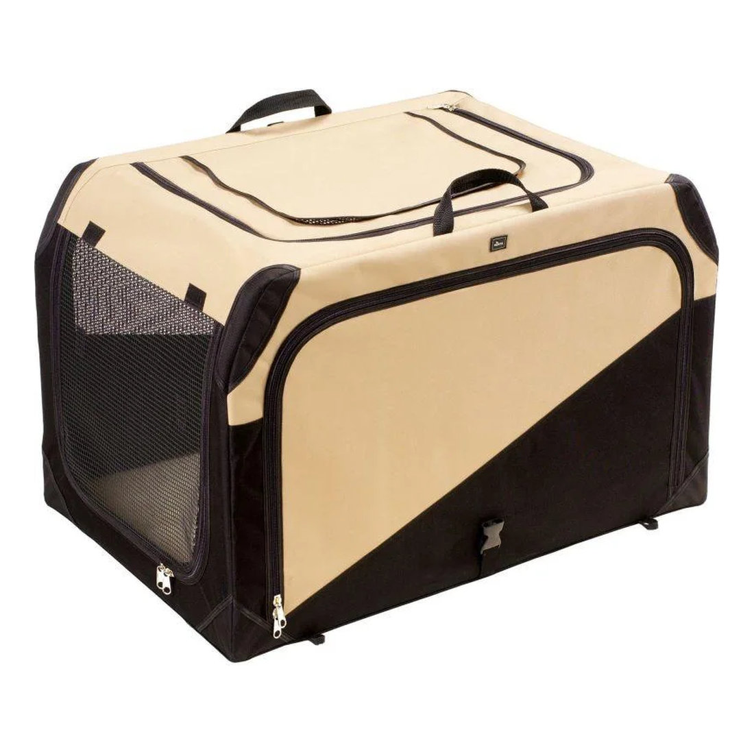 Traveling Cage Foldable Lg 91x61x58cm Beige/Black