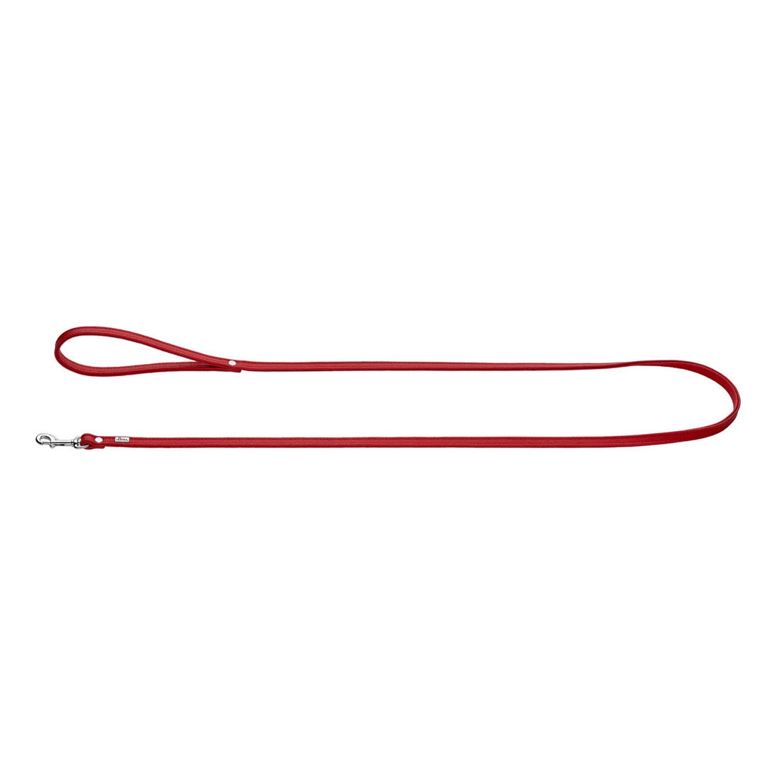 Leather Leash Nappa Petit 10/140 Red