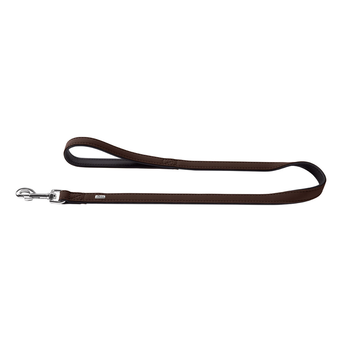 Leather Leash Softie 15/110 Brown/Black