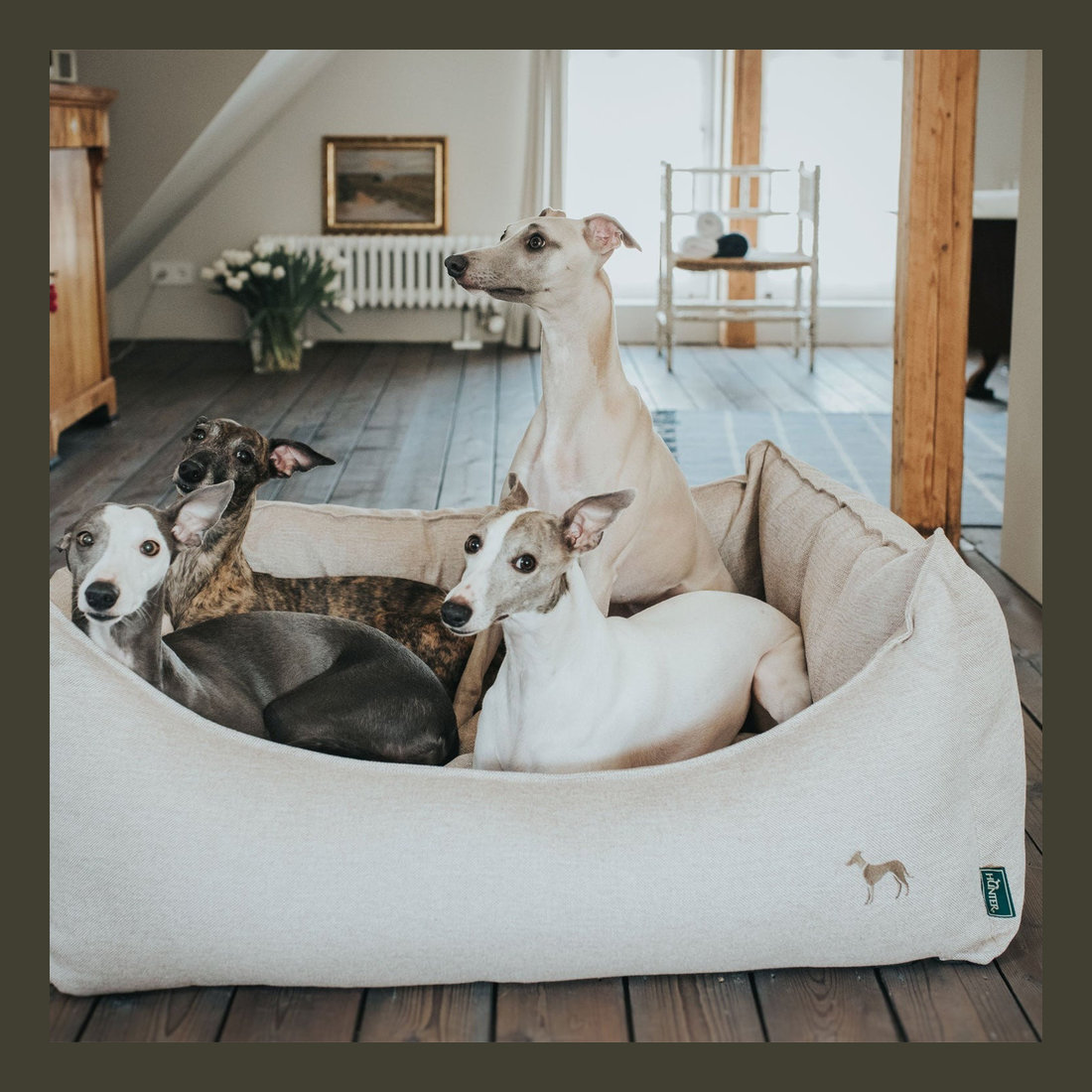 Sofa Livingston L 100x75cm Beige