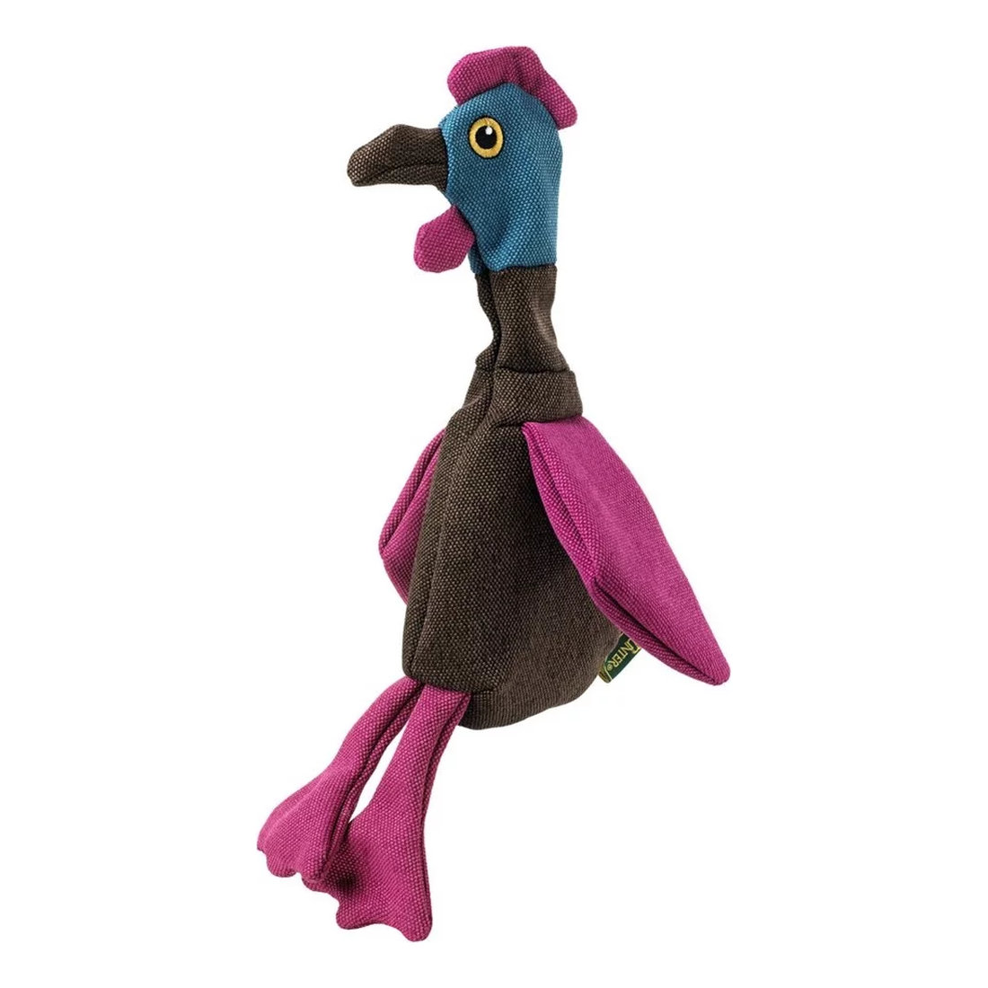 DT CANVAS SLIM BIRD BROWN/PINK 25cm