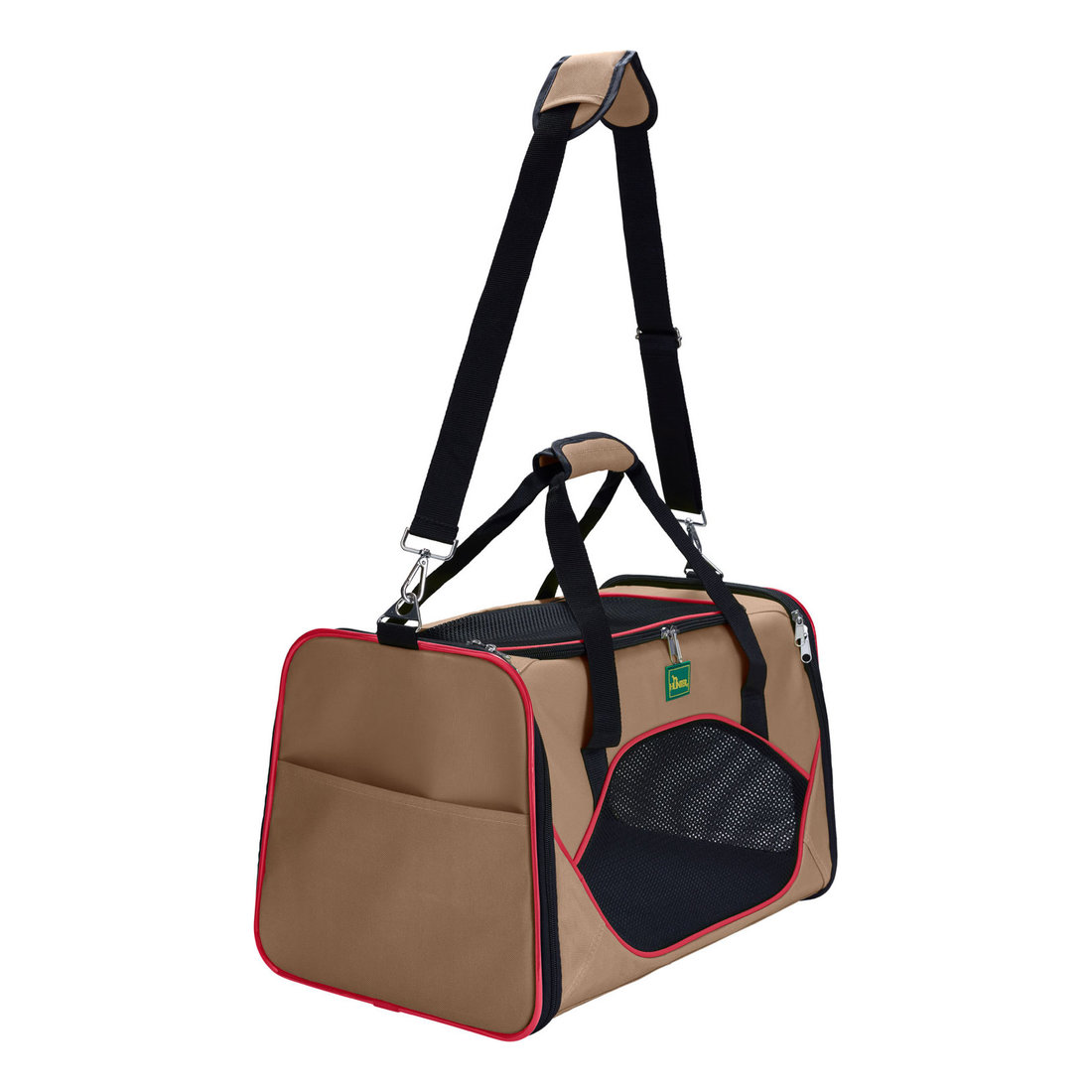 Carry Bag Kansas 50x30x30cm Beige/Red