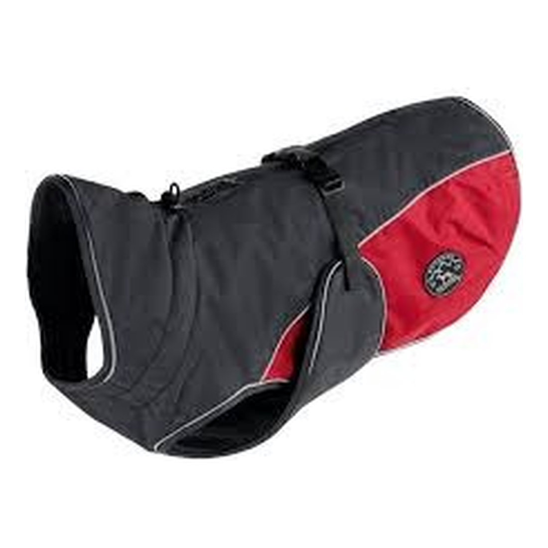 Coat Uppsala Cozy 50cm Anthracite/Red