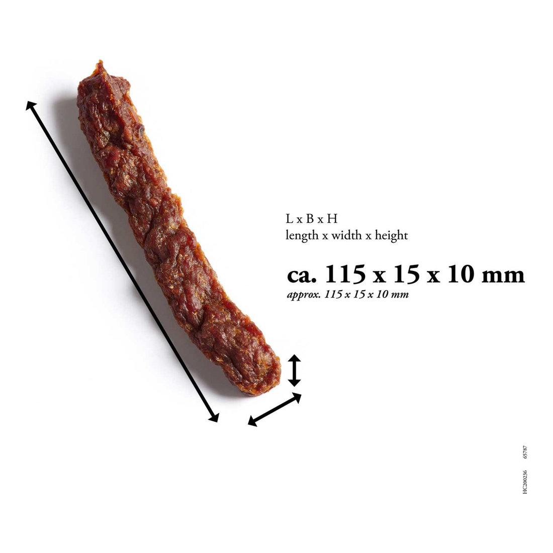 DS Real Sticks Beef 80gr