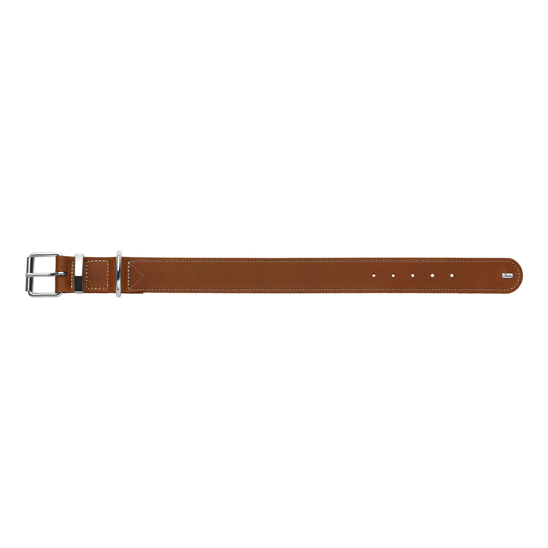 Leather Collar Aalborg Special 60 M-L Cognac