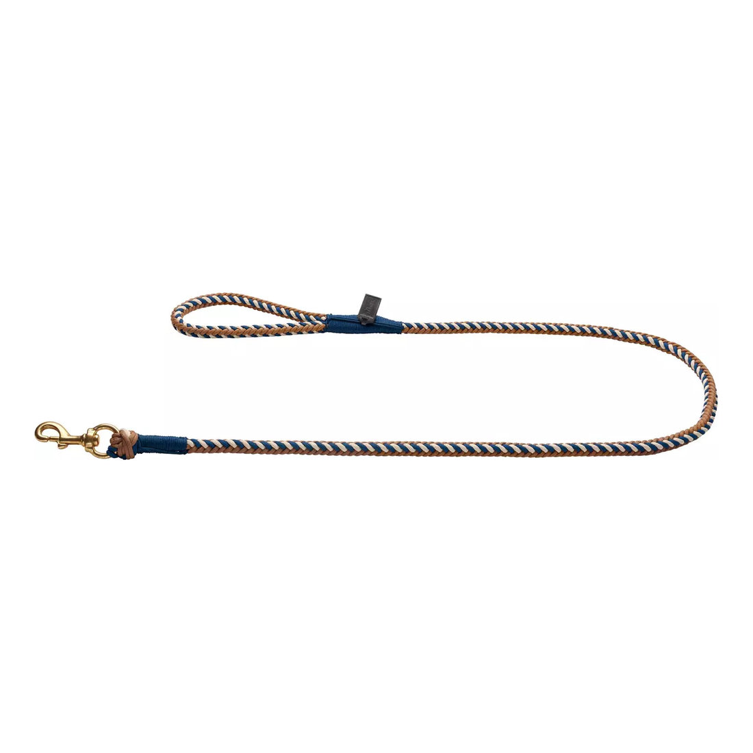 LEASH TINNUM 14/140 ROPE  BLUE/TAN