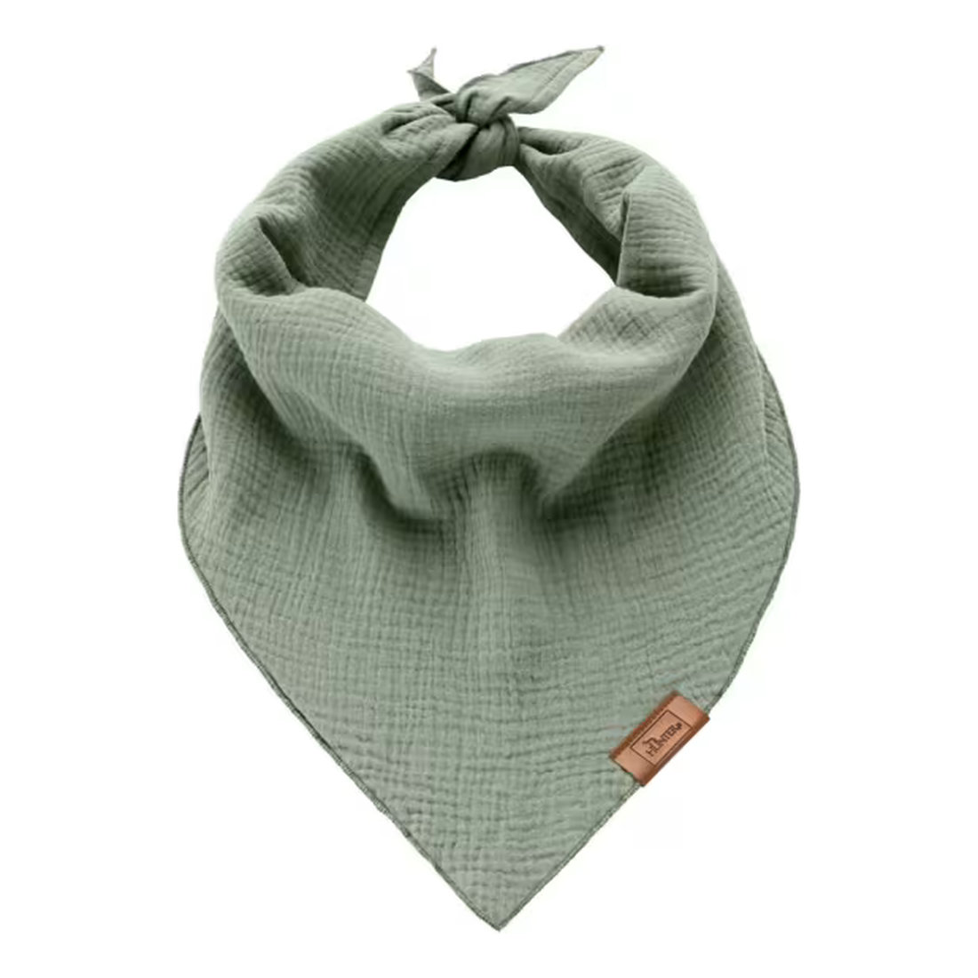 Triangle scarf Nola M 65x33cm Green