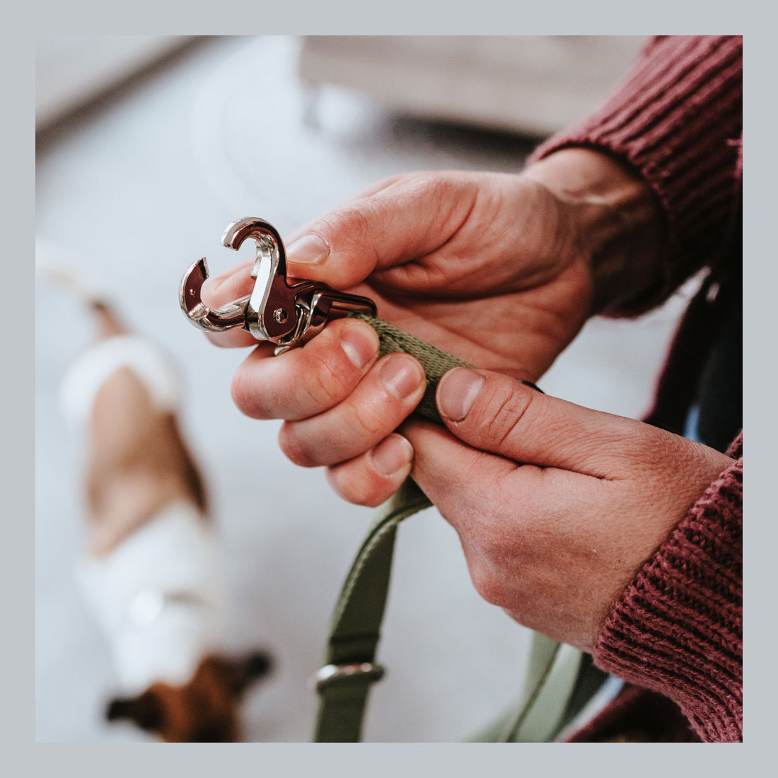 T-Leash Inari Alu-Strong 20/200cm Pastel Green