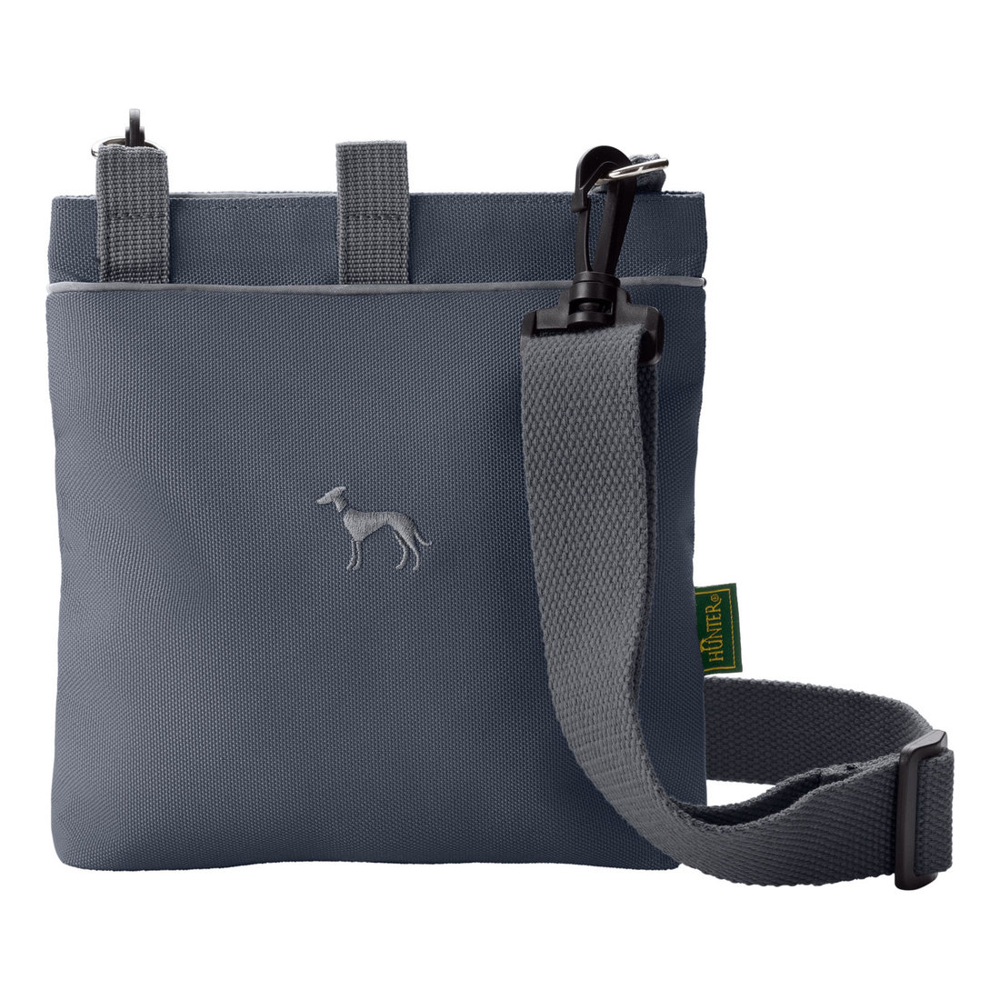 Snackbag with Shoulder strap Alva 18x20cm Anthracite