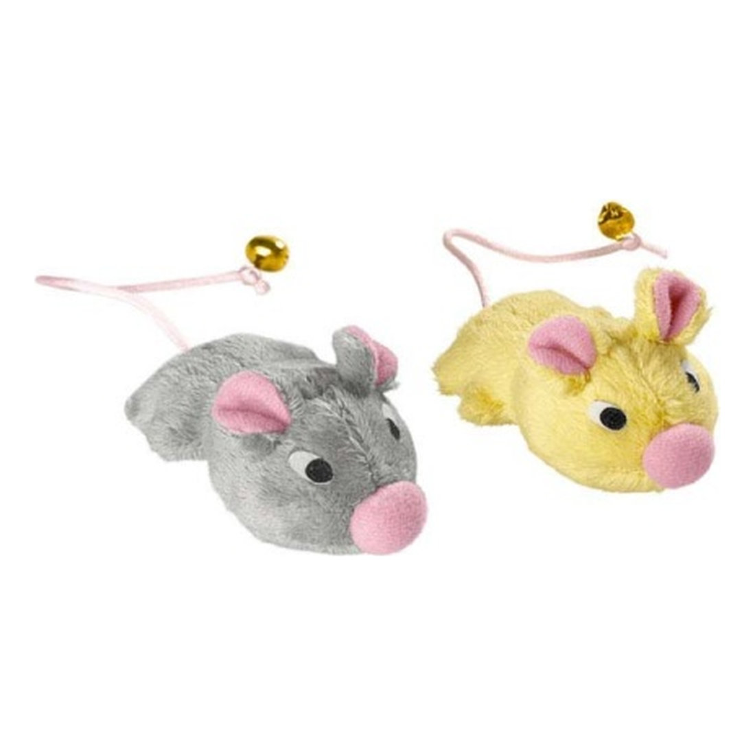 CT Mice Set Grey/Yellow 2Pcs