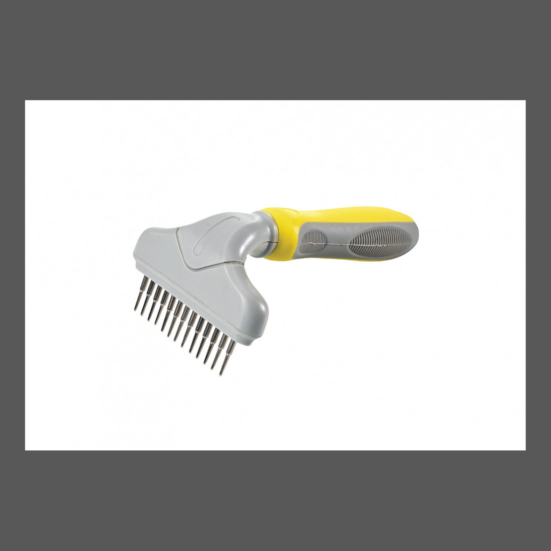 Comb Detangling With Rotating Pins For Short Hair