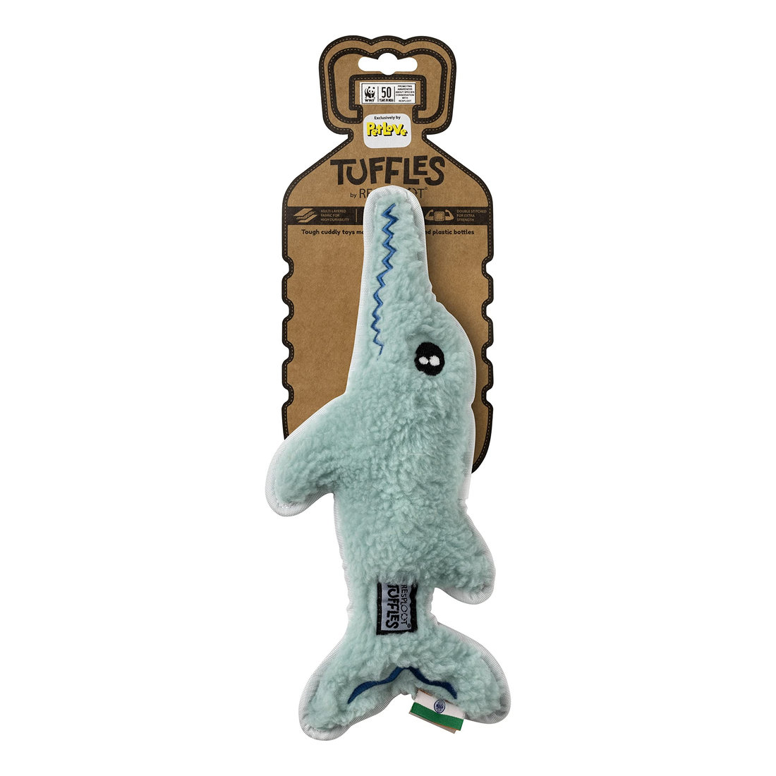 Resploot Tuffles Dolphin 32x15x5cm Squeaker