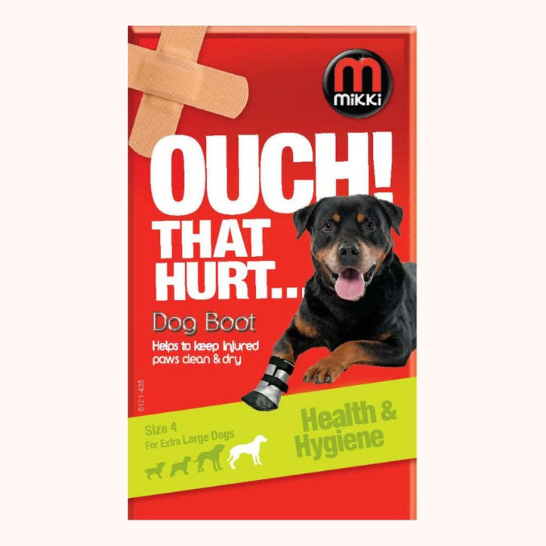 MIKKI DOG BOOT SIZE 4 XL