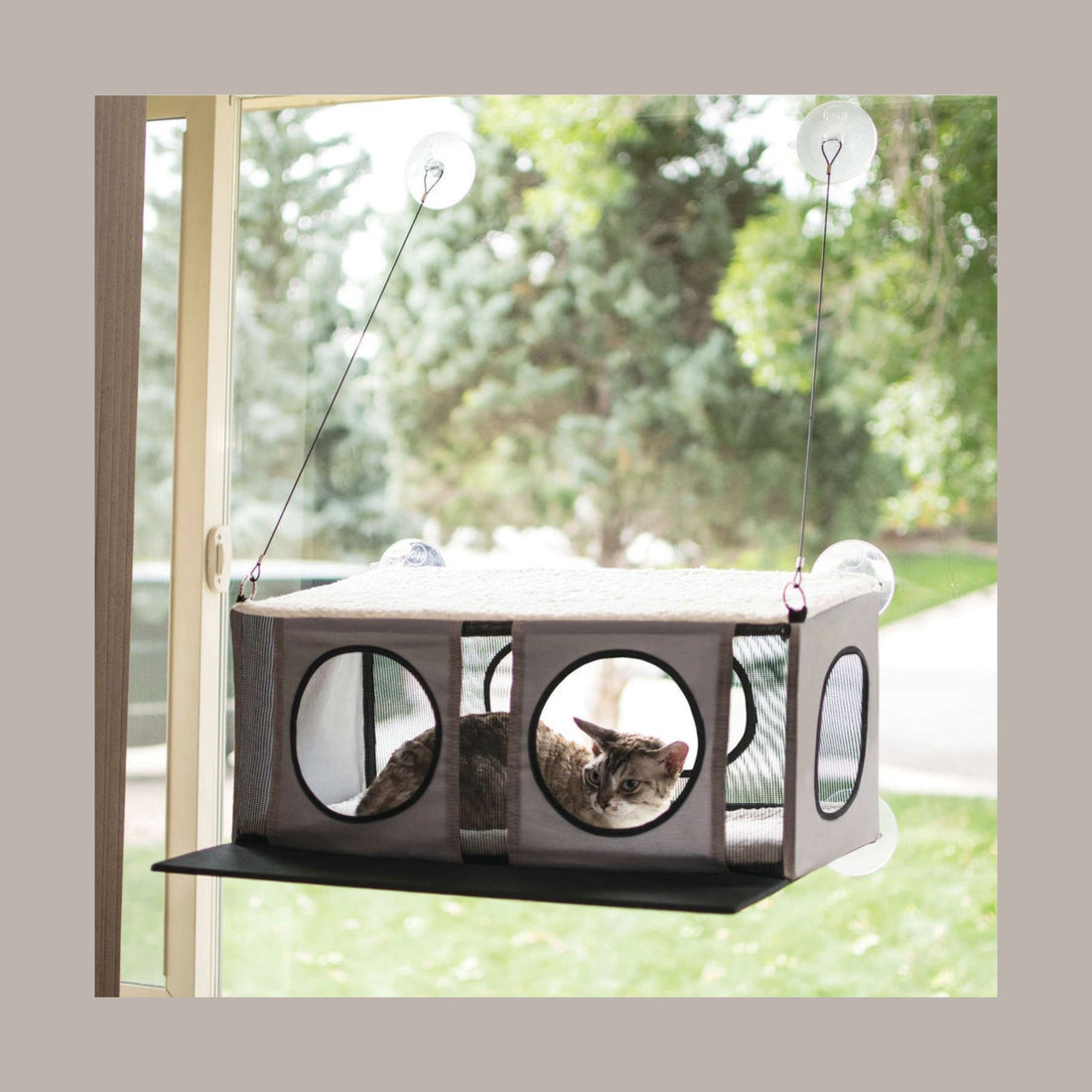 EZ Penthouse Grey-Black 57.5x47.5x24cm