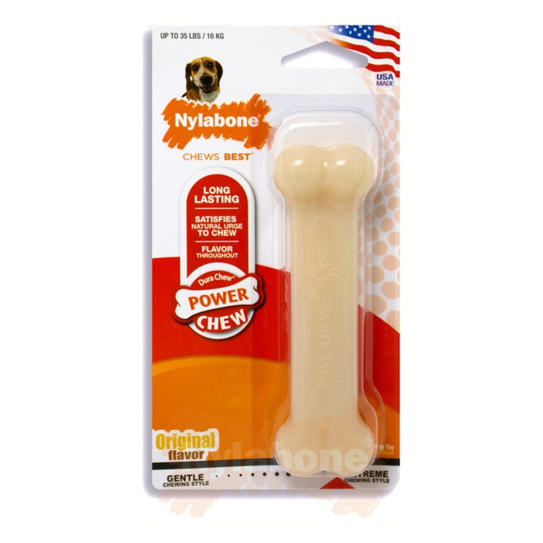 Nylabone Dura Chew Bcn & Chckn  Wolf