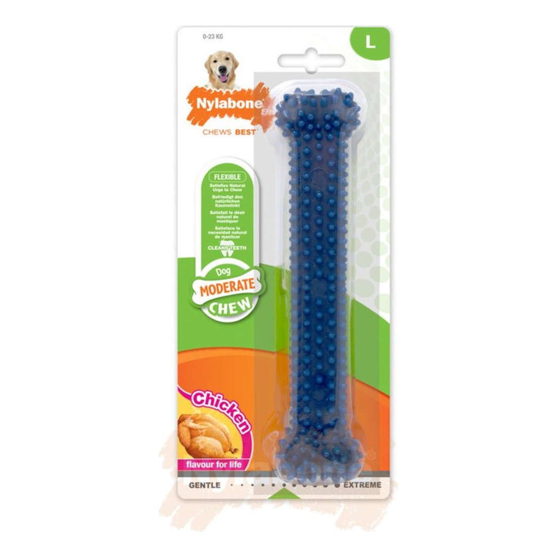 Nylabone Moderate Dental Bone Chicken L