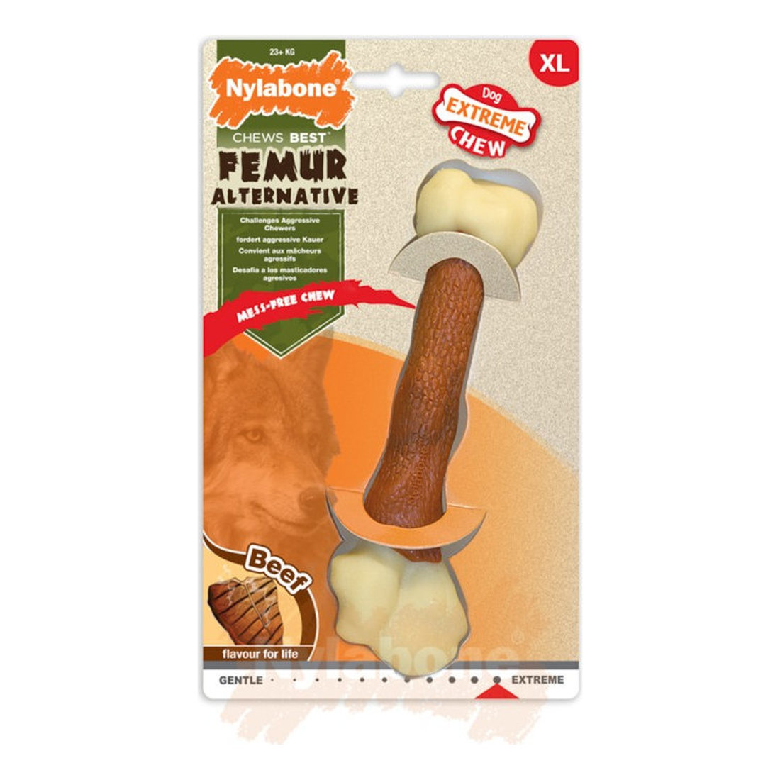 Nylabone  Extreme Femur Beef XL