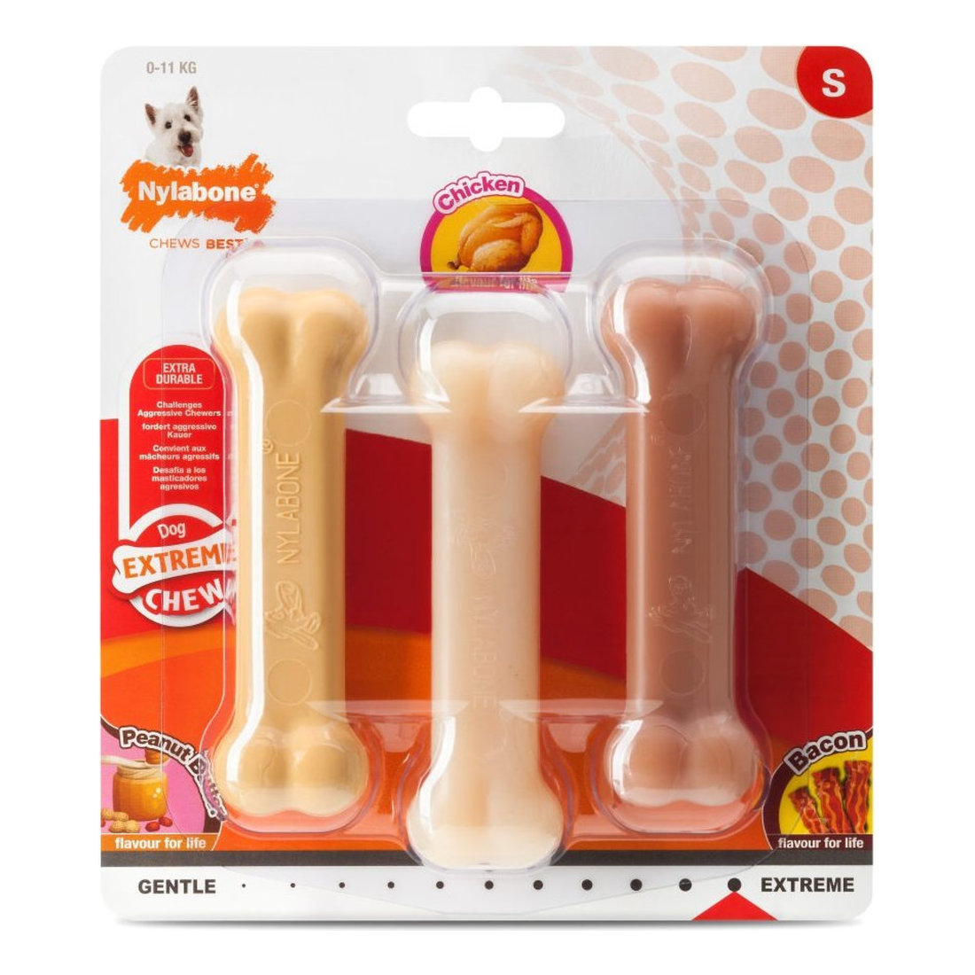 Nylabone Extreme Value Pack S