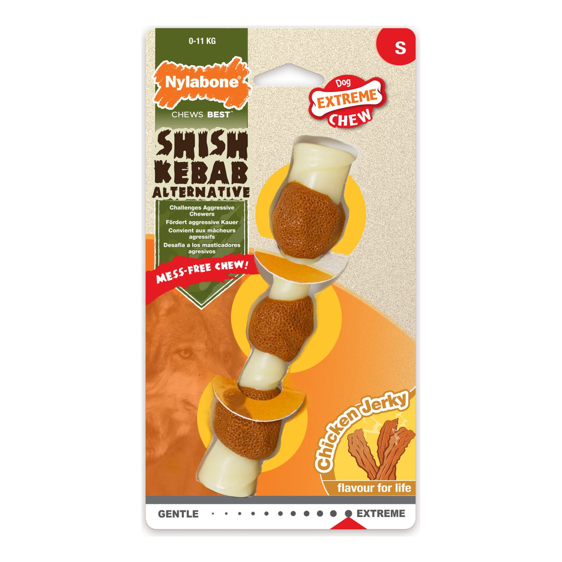Nylabone Extreme Shish Kebab Chicken S