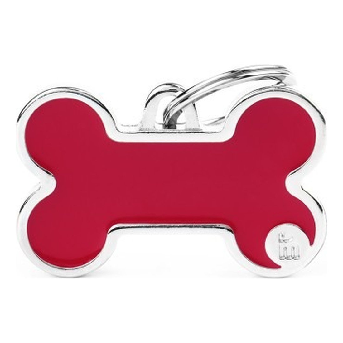 Basic Handmade Large Bone Red BH50RED